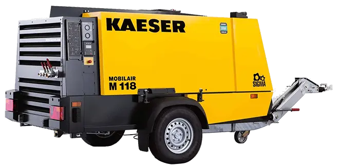 Передвижной компрессор Kaeser M118